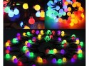 Nowoczesna Girlanda Ogrodowa Solarna z 40 LED Multikolor