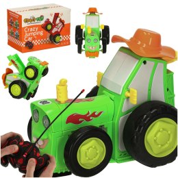  Skaczący Traktor RC - Zielona Zabawa Dla Dzieci