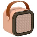Zestaw karaoke: mikrofon i głośnik Bluetooth z efektami LED