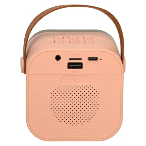 Zestaw karaoke: mikrofon i głośnik Bluetooth z efektami LED