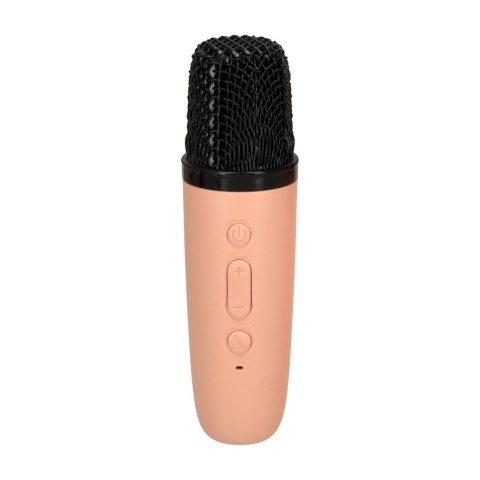 Zestaw karaoke: mikrofon i głośnik Bluetooth z efektami LED
