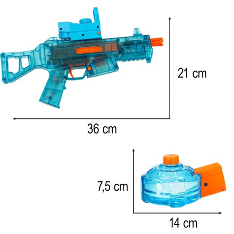 Elektryczny pistolet na wodę - idealna zabawa dla dzieci!