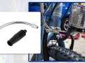 Nowoczesne fajki hamulcowe 90° do rowerów V-brake z zestawem gumek