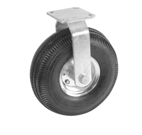 Koło transportowe stałe podstawie 136kg gumowe
