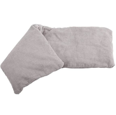 PSZENICA Termopoduszka ze zszytymi kanałami i zdejmowaną poszewką 52x18cm gorące zimne okłady