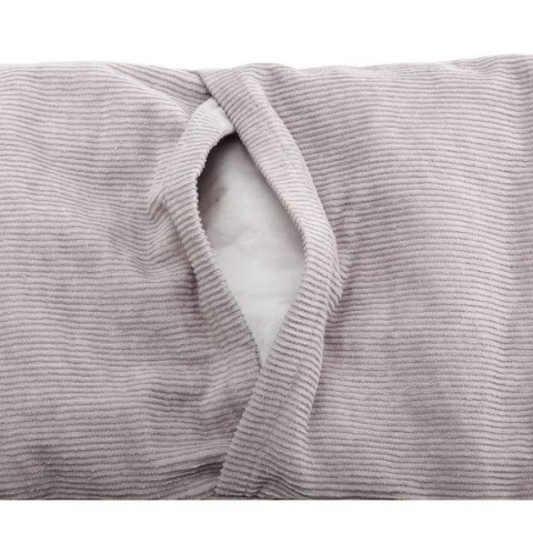 PSZENICA Termopoduszka ze zszytymi kanałami i zdejmowaną poszewką 52x18cm gorące zimne okłady