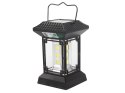Wielofunkcyjna lampa solarna z czujnikiem zmierzchu i pilotem, 60 LED COB
