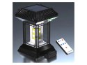 Wielofunkcyjna lampa solarna z czujnikiem zmierzchu i pilotem, 60 LED COB