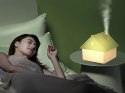 Nowoczesny nawilżacz powietrza w formie domku z aromaterapią USB 1L