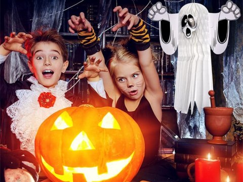 Duch 3D - Papierowa zawieszka na Halloween