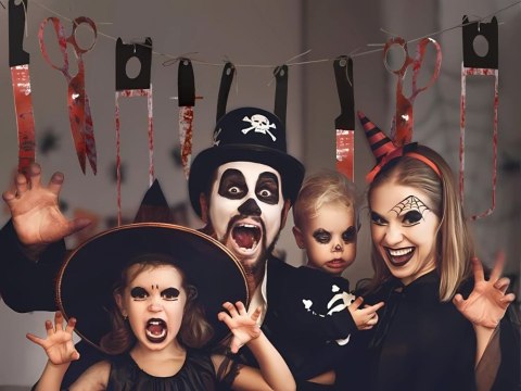 Girlanda Strachu - straszna dekoracja na Halloween 2m z narzędziami