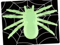 Strachy Pajęczne - Fluorescencyjna Dekoracja Halloweenowa