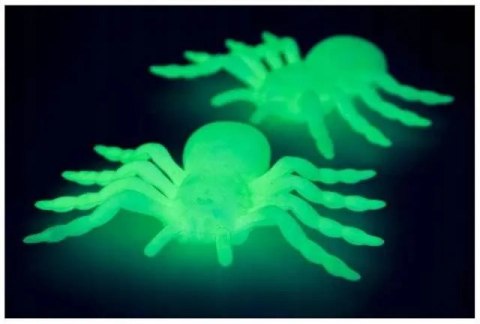 Strachy Pajęczne - Fluorescencyjna Dekoracja Halloweenowa