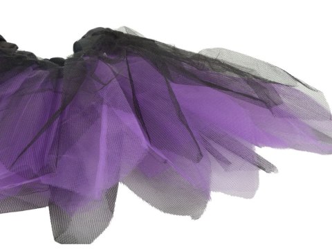 Strój dla małego nietoperza na Halloween - czarno-fioletowy zestaw