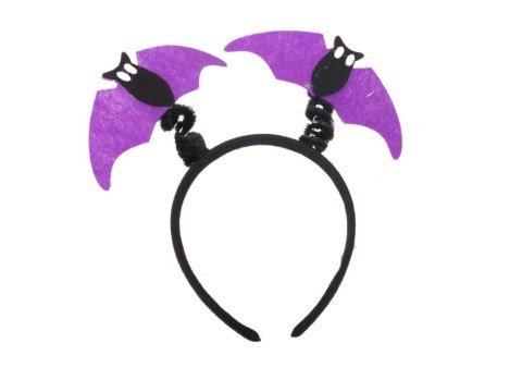 Strój dla małego nietoperza na Halloween - czarno-fioletowy zestaw