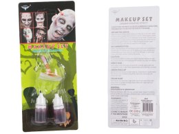 Zestaw Charakteryzacji Halloween z Sztuczną Raną i Krwią