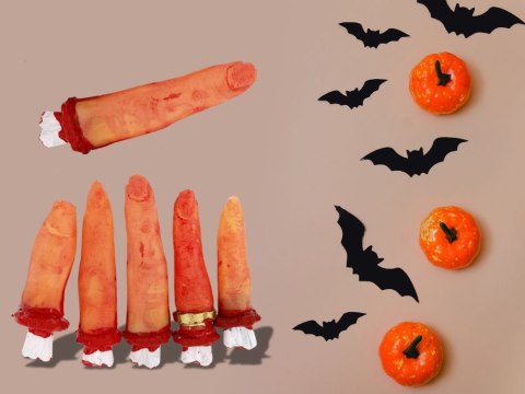 Sztuczne palce dekoracyjne na Halloween - Przerażająca atrakcja!