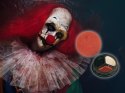 Zestaw Klauna na Halloween - Makijaż do Cosplayu z Niezbędnymi Akcesoriami