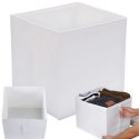 Nowoczesny organizer do przechowywania ubrań i pościeli 31x34x33cm