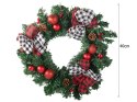 Stylowy stroik świąteczny na każde drzwi i ścianę!