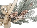 Nowoczesny wianek świąteczny - idealna ozdoba na Boże Narodzenie