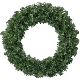 Nowoczesny wianek świąteczny o naturalnym charakterze
