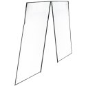 Nowoczesna moskitiera na drzwi z magnesami, 100x210 cm