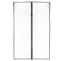 Moskitiera magnetyczna - Siatka przeciw owadom na drzwi 110x210 cm