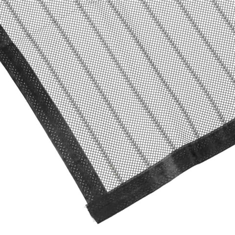 Moskitiera magnetyczna - Siatka przeciw owadom na drzwi 110x210 cm