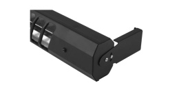 Promiennik 1000W 106cm IP24 grzejnik taras namiot czarny