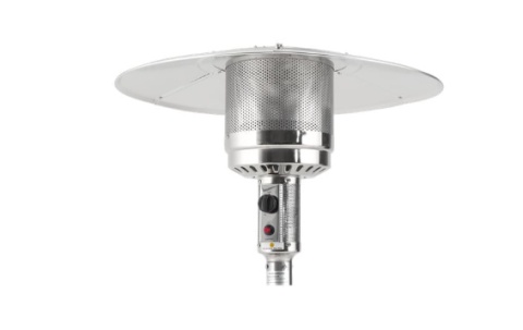 13 kW grzejnik tarasowy INOX kolumnowy parasol GAS grzewczy imprezy zimno