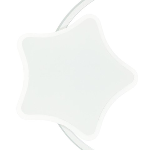 Nowoczesna lampa sufitowa LED z pilotem do pokoju dziecięcego