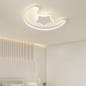 Nowoczesna lampa sufitowa LED z pilotem do pokoju dziecięcego
