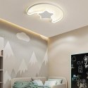 Nowoczesna lampa sufitowa LED z pilotem do pokoju dziecięcego