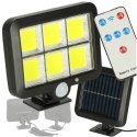 Lampa solarna z czujnikiem ruchu i zmierzchu - komfort świecenia bez granic