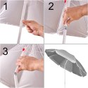 Nowoczesny parasol plażowy o średnicy 150 cm - idealny dla rodziny