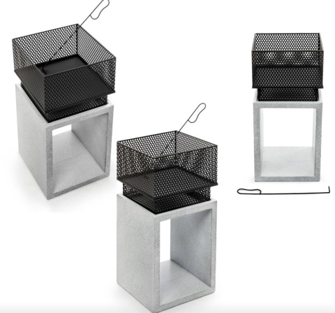 Palenisko OGRODOWE OHIO 35 x 35 cm - 15179 wys 71cm ogród ogień