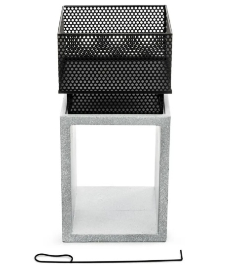 Palenisko OGRODOWE OHIO 35 x 35 cm - 15179 wys 71cm ogród ogień