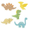 
Edukacyjna Teczka Manipulacyjna z Dinozaurami dla Malucha