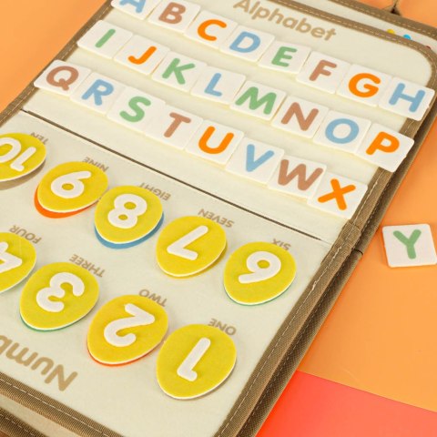
Edukacyjna Teczka Manipulacyjna z Dinozaurami dla Malucha