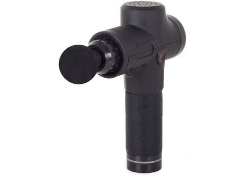 Pistolet do masażu masażer do ciała LCD mocny bezprzewodowy zestaw walizka