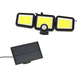 Lampa solarną LED 3w1 z czujnikiem ruchu i zmierzchu do ogrodu