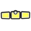 Lampa solarną LED 3w1 z czujnikiem ruchu i zmierzchu do ogrodu