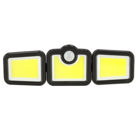 Lampa solarną LED 3w1 z czujnikiem ruchu i zmierzchu do ogrodu