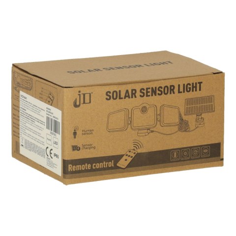 Lampa solarną LED 3w1 z czujnikiem ruchu i zmierzchu do ogrodu