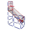 Koszykówka przenośna z dwiema piłkami i pompką - idealna na każdą okazję!