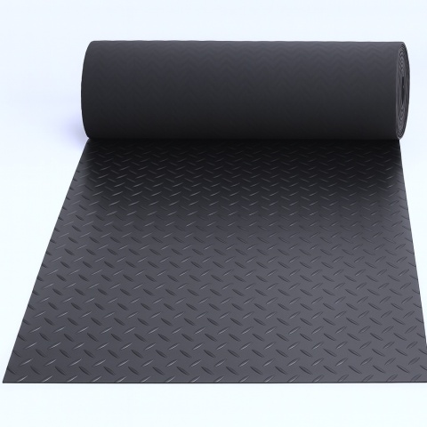 Mata gumowa warsztatu garażu 550x40cm nie brudzi podłogi