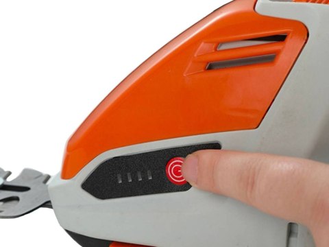 Nożyce do trawy krzewów AKUmulatorowe sekator przycinarka do żywopłotu 2w1
