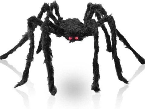 Pająk halloween gigant olbrzym tarantula dekoracja