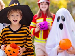 Wiaderko na Halloween - dynia do zbierania cukierków